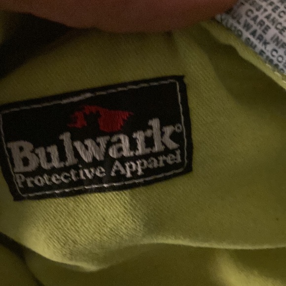 Bulwark FR Cat2 2112 fire resistant long sleeve fits like 2xl High visibility - Picture 5 of 7
